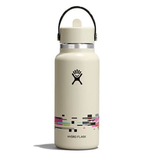 Glitch Collection - 32 oz Bottle with Flex Straw Cap O8 image 1
