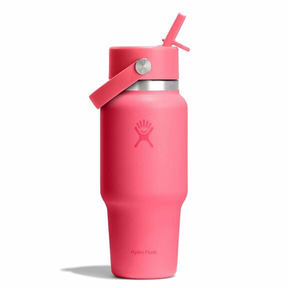 24 oz Travel Bottle with Flex Straw Cap I3 image 1